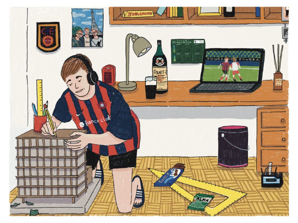 retrato final del encargo de una ilustración 