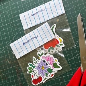 Set stickers flores mex